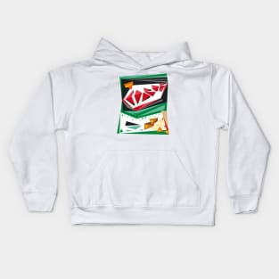 Item C13 of 30 (Combos Abstract Study) Kids Hoodie